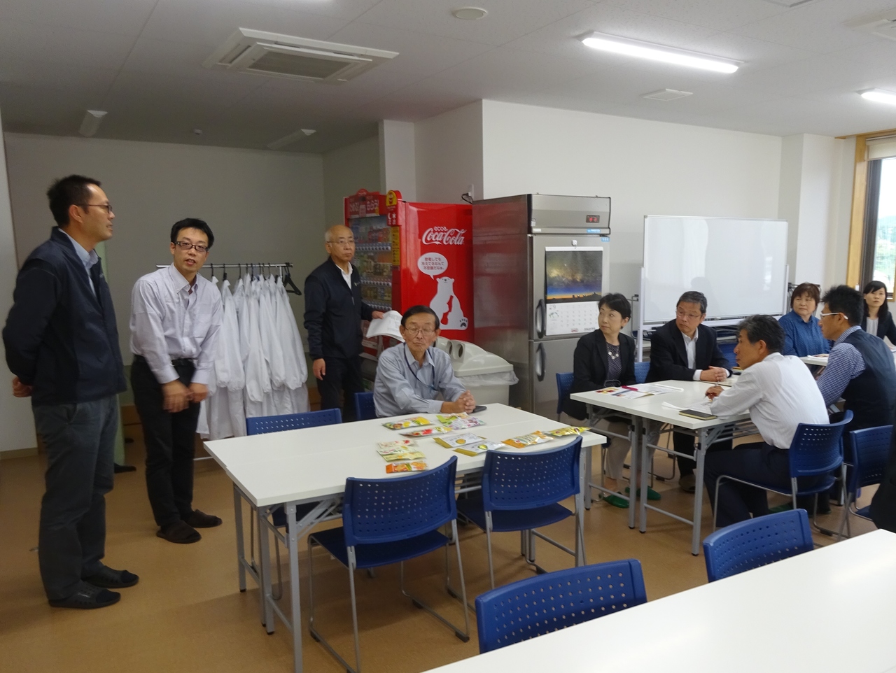 　　　　　　　メーカー見学会の様子