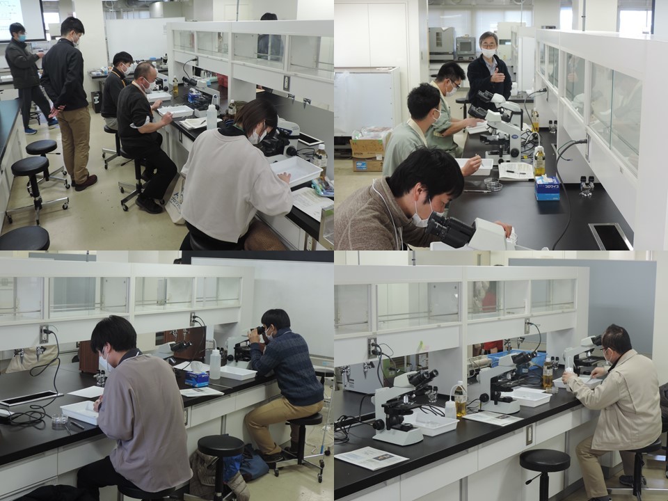 　　　　　　　実習の様子(1)