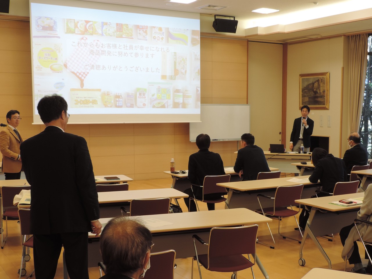 　　　伊那食品工業株式会社にて(3)