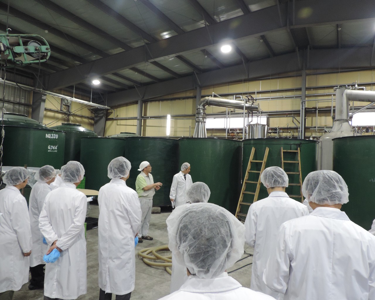  　　　喜久水酒造株式会社にて(3)